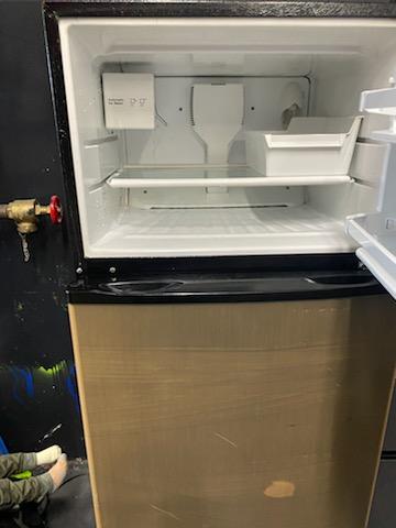 Mini Fridge with Separate Freezer